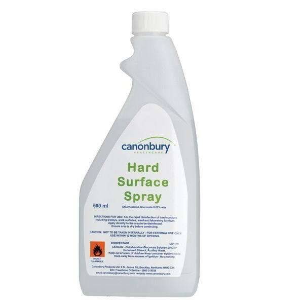 Spray de surface à la chlorhexidine 500 ml